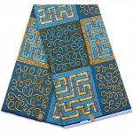 New Arrivals Veritable Super Wax Hollandais African Wax Prints Fabric 6 Yards Cotton Holland Wax Fabric For Sewing Dress  1494