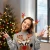 Import New Christmas headband Deer ear hairball Hair accessory Adult children Christmas party dress up bell Antler headband from China