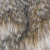 Import New design brown eco friendly 100% polyester printed long pile acrylic faux raccoon fur fabric from China