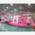 Import New design outdoor playground childrens slide ocean ball pit inflatable pink pig bubble house from China