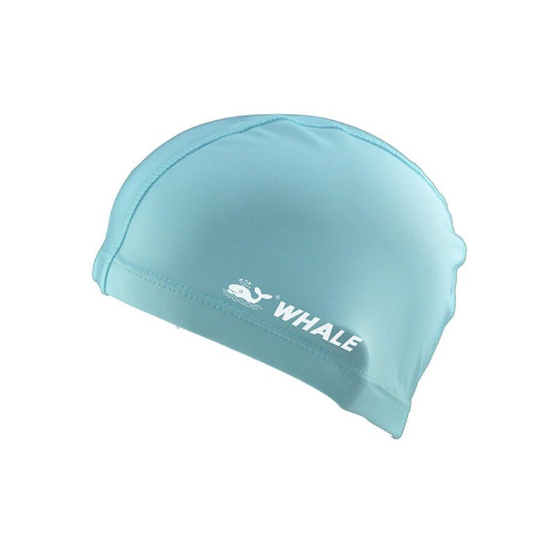 New Design Polyester PU Big Size Swimming Caps Swim Hats