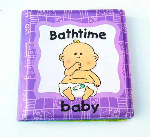 New design Soft waterproof baby bath book