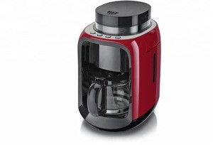 New Easy Use Drip Coffee Machine with Grinder Ground Coffee
