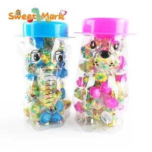 New item variety cartoon bottle sweet candy pressed candy