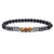 Import New lava stone tiger eye stone mens jewelry bracelet simple couple Bracelet mens fashion bracelet accessories from China