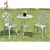 Import New Light Luxury European Style Chair Aluminum Set Outdoor Garden Furniture from China
