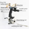 New Metal Recurve Hal Fishing Reel Adjustable Laser Alloy Bow Head Stainless Sten Fishing Dart Set Slingshot Toys