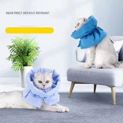 New Pet Cat Dog Neck Crown Elizabeth Circle Collar Ring of Anti Licking Biting Shame Ring Head Cover Supplies Products Accessories