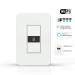 New Style ETL Certificate Electric Inteligente Lamp Switch tuya Smart Life APP Waterproof Wall WiFi Smart Dimmer Light Switch