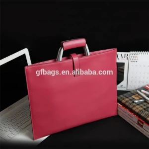 New Style low price Large leather briefcase for ladies genuine leather bag laptop