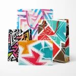 New Trend Carton Paper Bag Hot Sale Gift Packaging Cheap Luxury Paper Bag Colorful Fashion Shopping Paper Bags
