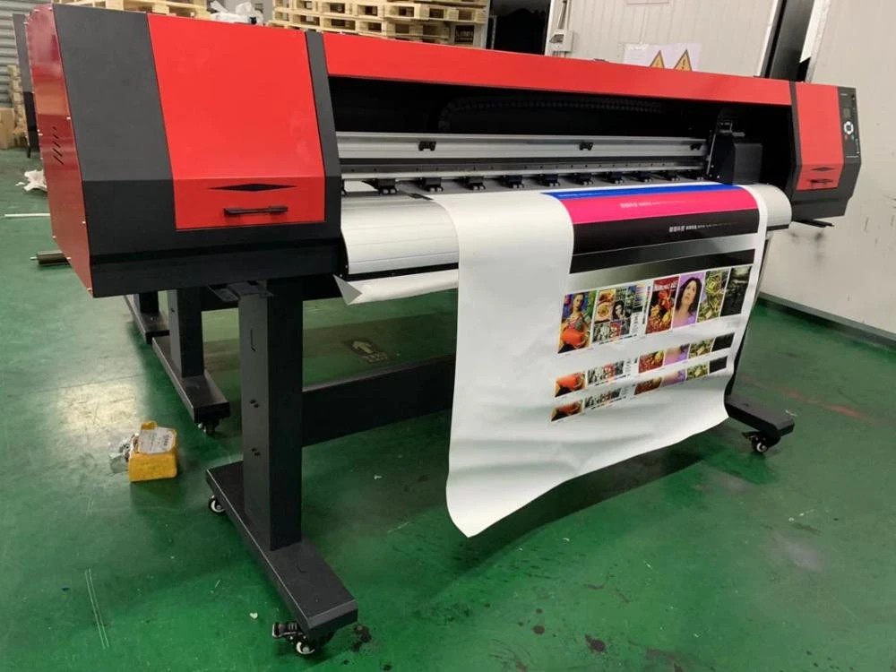 New upgraded cost-effective printer for large format single head printing machine curtain printer
