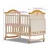 Import No painted hot selling solid wooden baby cirb/baby cot/baby infant bed from China