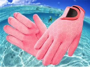 Non slip 3mm thickness waterproof neoprene diving gloves
