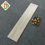 Non-slip gray porcelain wood look porcelain home hallway tiles decorative grey ceramic parquet wood floor tiles