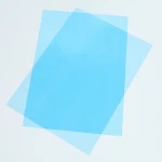 Non Toxic Rigid Stationery A4 Sheet Book Smooth Surface Pvc Binding Cover