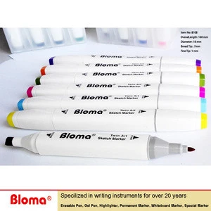 Non-Toxic Water Based graphic Dual Tip Art Markers Pen Set for Painting, sketch, and Drawing