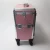 Import OEM aluminum beauty pink empty compact train rolling professional trolley wheels cosmetic make up boxes organizer makeup case from China