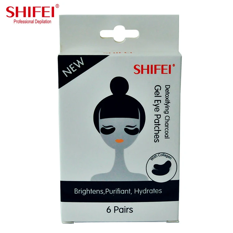 OEM &amp; ODM private label skin care product homemade eye mask shifei hydrating eye gel patches