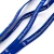 Import OEM good quality thick woven embossed nylon lanyard debossed logo neck lanyard strap from China