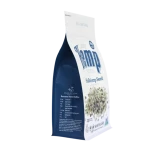 OEM Gravure Printing Smell Proof Zip Lock Plastic Bags Cigar Tobacco Packaging Pouch