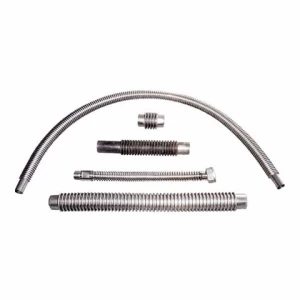 OEM Offered ss304 Flexible Stainless Steel Braided Hose With Fittings, Corrugated Matel Hose