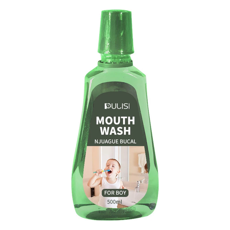 OEM  private label natural extracts mint breath chlorhexidin liquid  500 ml antiseptic mouthwash
