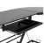 Import Office Furniture Glass Top Computer Desk Table from China