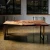 Import office table desks luxury modern executive office desk made of wood resin for offices from India