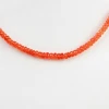 Orange Fire opal Smooth Rondelle Shape Necklace Beads Orange Opal Plain Rondelle Beads Orange Welo Opal Rondelle Beads