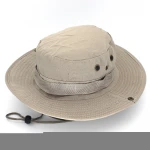 Outdoor climbing fishing bucket hat fisherman hat jungle round hat