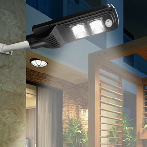 Outdoor Ip65 Ultra Bright Abs Integrated 20 40 60 80 W Led All In One Solar Street Light