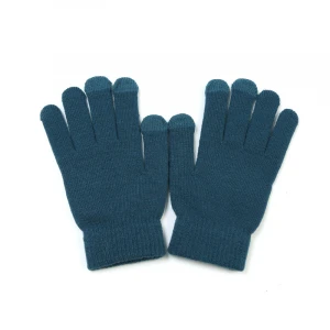 Outdoor Sport Driving High Quality Stretch Knit Women Winter Gloves Touch Screen