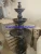 Import Outdoor Water marble fountains handcarved hotels home garden Black and Gold marble water fountain new designs from Pakistan