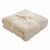 Import P18B045BE kids and adults high quality soft cashmere cable design luxurious blanket and carpet from China