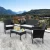Import Patio Furniture 4 Pcs Black Rattan Sofa Set for Outdoor Conservation from Vietnam