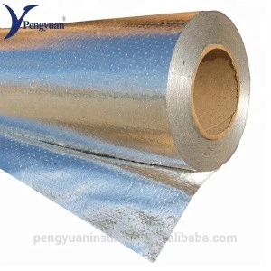 perforated alu foil faced woven fabric insulation roll