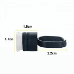 Permanent Makeup Eyebrow Accessories Disposable Microblading Tattoo Pigment Ring Cup with Sponge Tattoo Ink