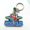 Personalized and business gift soft pvc key chains Custom Made Logo 2d/3d Rubber Pvc Key Chain Silicone Keychains