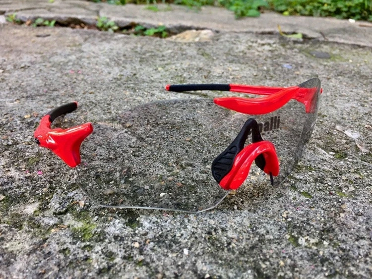 Photochromic Sunglasses Cycling Racing Googles Protective TR90 Frame Eyewear Light Outdoor Sports Glass