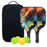 Pickle Ball  Racket 10mm thick color portable racket  Fiberglass Pickleball paddles