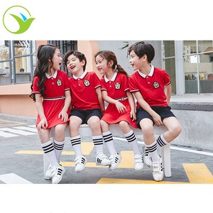 pinafore kids girls primary uniforms school dresses