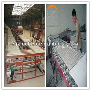 Plaster of paris ceiling board manufacturing machine