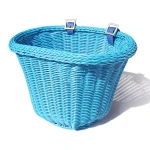 Plastic Bike Basket Front Handlebar Adult Women PP Bicycle Storage Waterproof Baskets
