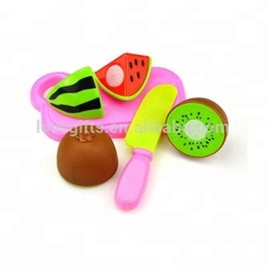 Plastic Food Play set Pretend Cutting Toy Fruit Toy And Vegetables
