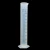 Import Plastic Graduated Cylinder 500ml Laboratory Measuring Cylinder from China