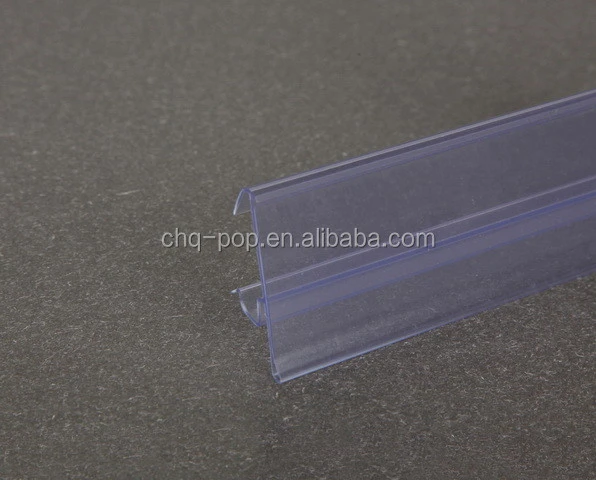 plastic label holder/ clip strip/sign holder
