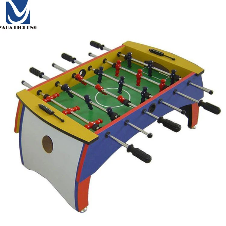 Plastic manual goal kicker foosball table foosball slide Football soccer table game for sale