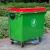 Plastic waste container 1100 liter plastic outdoor garbage rubbish trash storage recycle bin