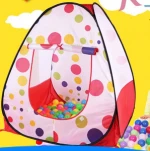 Play Tent Portable Foldable PrinceTent Children Party Roof To Castle Cubby Play House Kids Gifts  Baby Playpens Toys Beach Tent